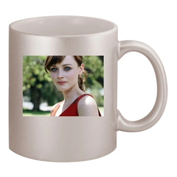 Alexis Bledel 11oz Metallic Silver Mug