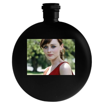 Alexis Bledel Round Flask