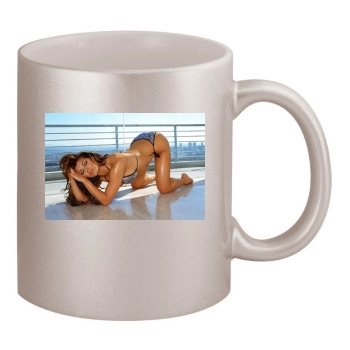 Ali Landry 11oz Metallic Silver Mug