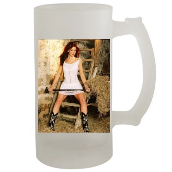 Amy Nuttall 16oz Frosted Beer Stein