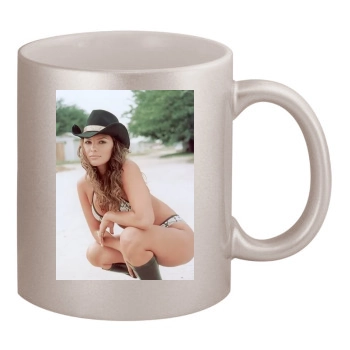 Ali Landry 11oz Metallic Silver Mug