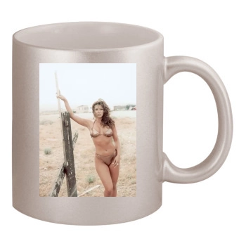 Ali Landry 11oz Metallic Silver Mug