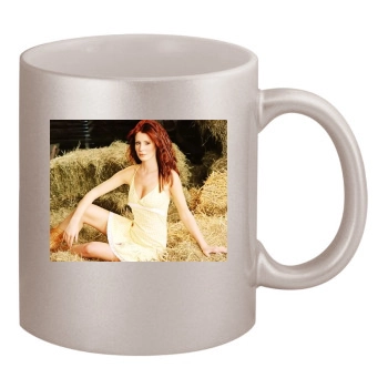 Amy Nuttall 11oz Metallic Silver Mug