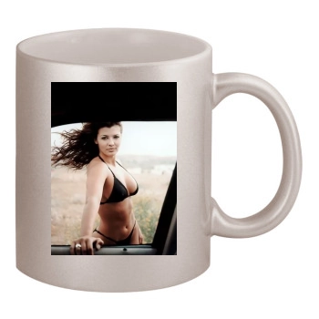 Ali Landry 11oz Metallic Silver Mug