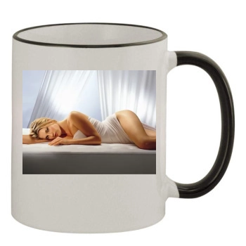 Ali Larter 11oz Colored Rim & Handle Mug