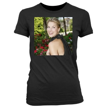 Ali Larter Women's Junior Cut Crewneck T-Shirt