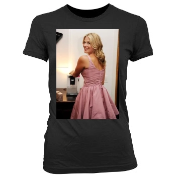 Ali Larter Women's Junior Cut Crewneck T-Shirt