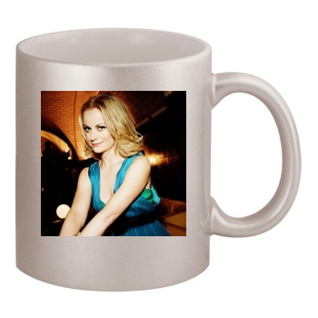 Amy Poehler 11oz Metallic Silver Mug