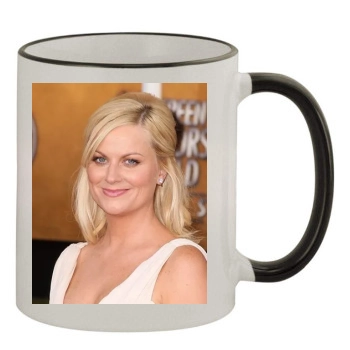 Amy Poehler 11oz Colored Rim & Handle Mug