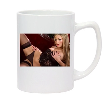 Amy Reid 14oz White Statesman Mug