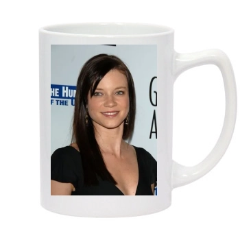 Amy Smart 14oz White Statesman Mug