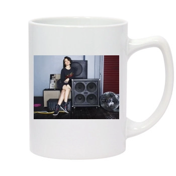 Alicia Keys 14oz White Statesman Mug