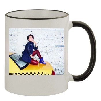 Alicia Keys 11oz Colored Rim & Handle Mug