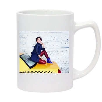 Alicia Keys 14oz White Statesman Mug