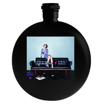 Alicia Keys Round Flask