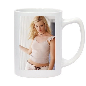 Amy Smart 14oz White Statesman Mug