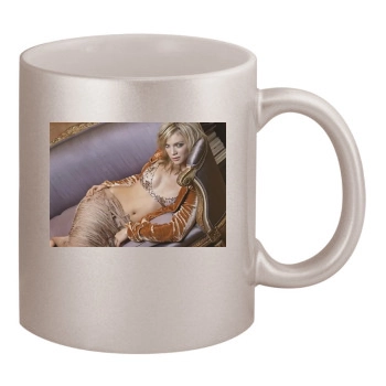 Amy Smart 11oz Metallic Silver Mug