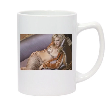 Amy Smart 14oz White Statesman Mug