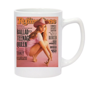 Alicia Silverstone 14oz White Statesman Mug