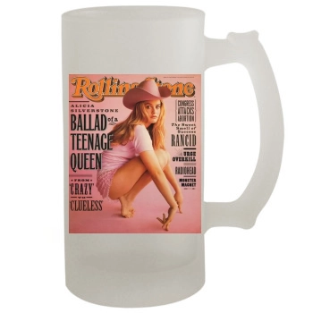 Alicia Silverstone 16oz Frosted Beer Stein