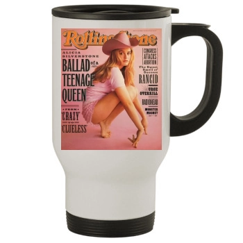 Alicia Silverstone Stainless Steel Travel Mug