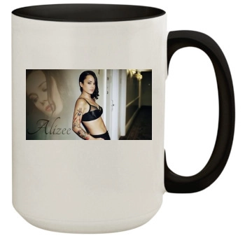 Alizee 15oz Colored Inner & Handle Mug