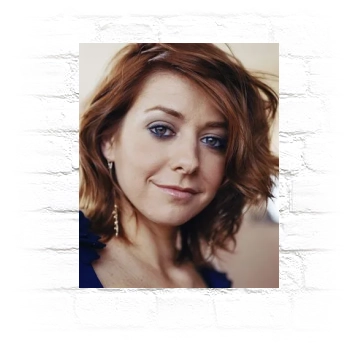 Alyson Hannigan Metal Wall Art