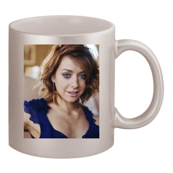 Alyson Hannigan 11oz Metallic Silver Mug