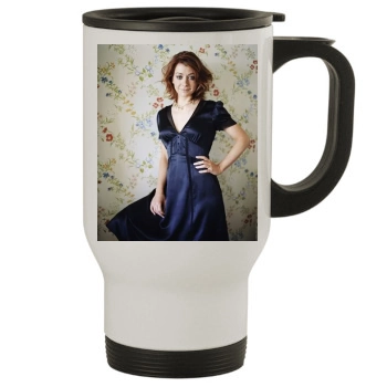 Alyson Hannigan Stainless Steel Travel Mug