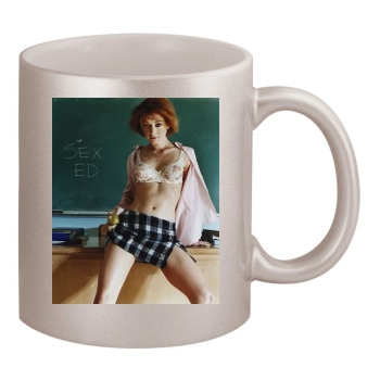 Alyson Hannigan 11oz Metallic Silver Mug