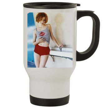 Alyson Hannigan Stainless Steel Travel Mug