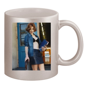 Alyson Hannigan 11oz Metallic Silver Mug