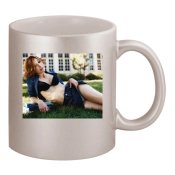 Alyson Hannigan 11oz Metallic Silver Mug