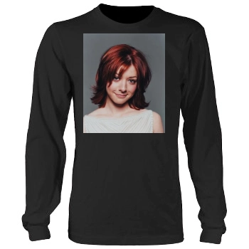 Alyson Hannigan Men's Heavy Long Sleeve TShirt