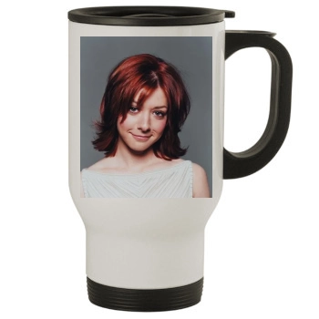 Alyson Hannigan Stainless Steel Travel Mug