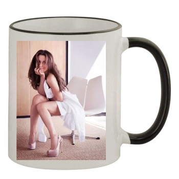 Alyssa Milano 11oz Colored Rim & Handle Mug