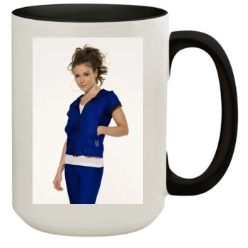 Alyssa Milano 15oz Colored Inner & Handle Mug