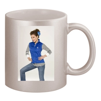 Alyssa Milano 11oz Metallic Silver Mug