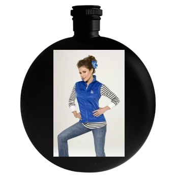 Alyssa Milano Round Flask