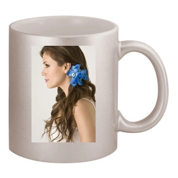 Alyssa Milano 11oz Metallic Silver Mug