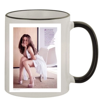 Alyssa Milano 11oz Colored Rim & Handle Mug