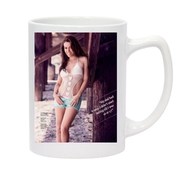 Alyssa Milano 14oz White Statesman Mug