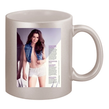 Alyssa Milano 11oz Metallic Silver Mug