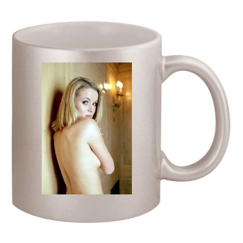 Amanda Holden 11oz Metallic Silver Mug