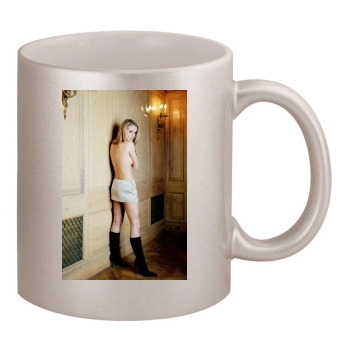 Amanda Holden 11oz Metallic Silver Mug