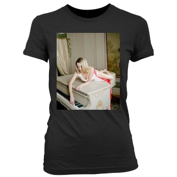 Amanda Holden Women's Junior Cut Crewneck T-Shirt