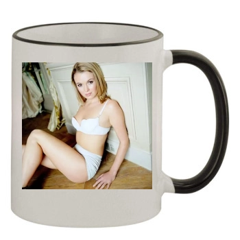 Amanda Holden 11oz Colored Rim & Handle Mug