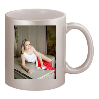 Amanda Holden 11oz Metallic Silver Mug