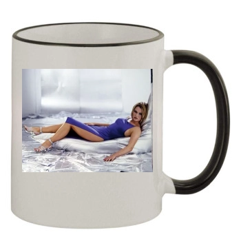 Amanda Holden 11oz Colored Rim & Handle Mug