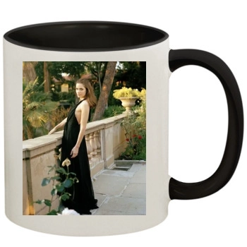 Amanda Peet 11oz Colored Inner & Handle Mug